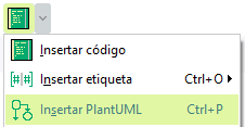 insertar Plant UML