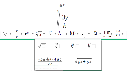 formula editor